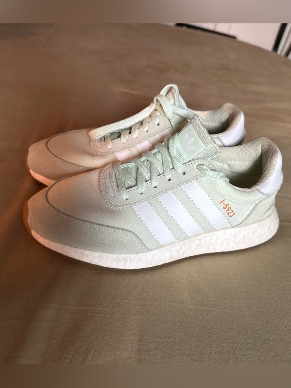 Adidas I-5923 Mint Green Boost Sneakers Women’s 7.5 CQ2530